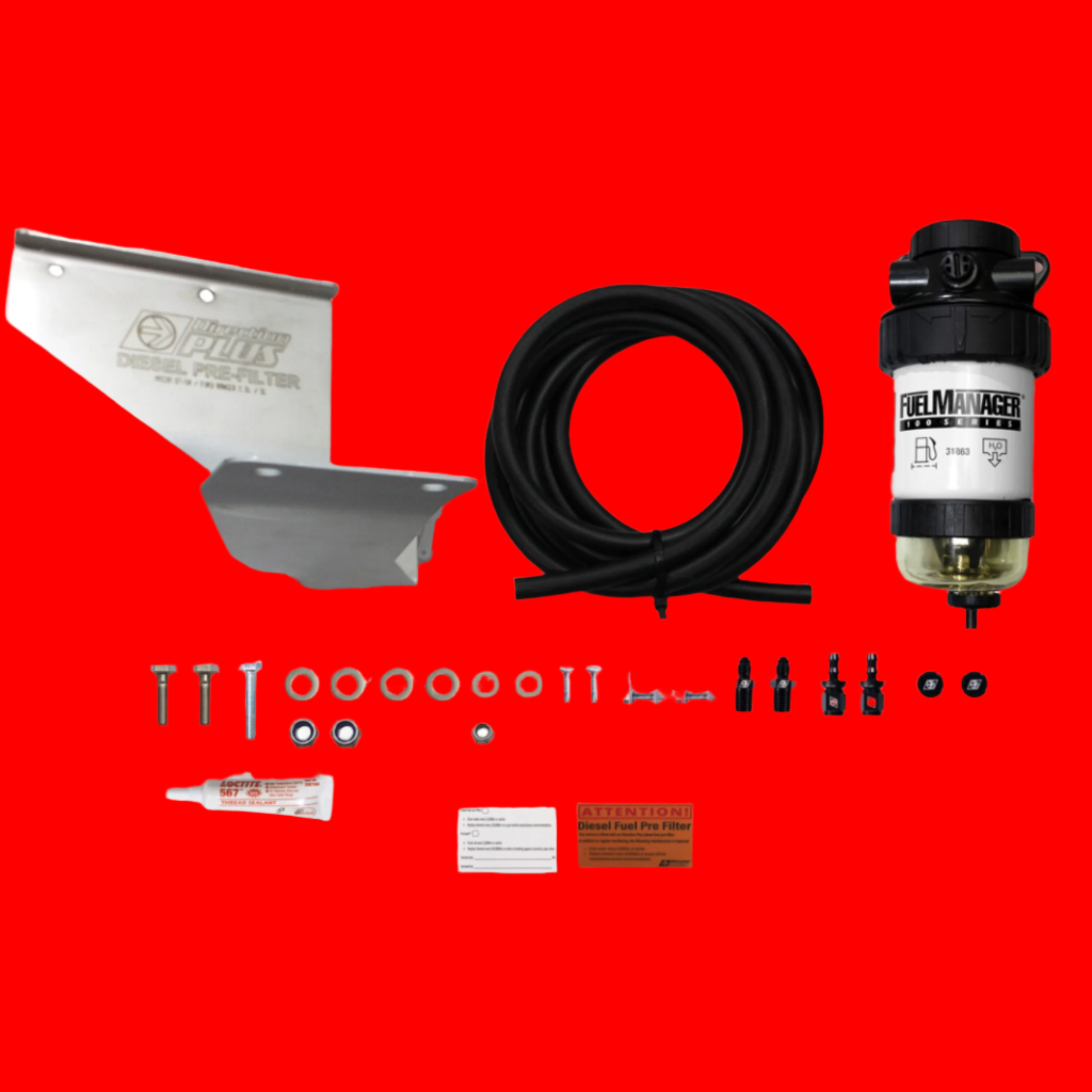 Diesel Pre-Filter kit FM609DPK Ranger/BT50 PJ/PK/UN 2007-2011